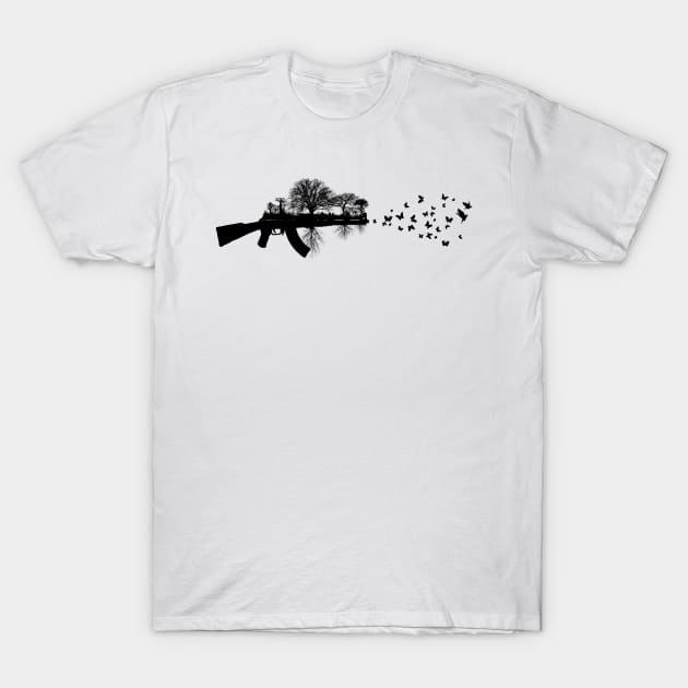 Swords to Ploughshares T-Shirt by wanungara